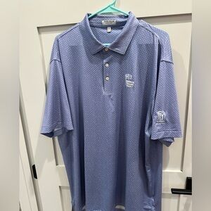Peter Millar Golf Shirt XL- Valero Texas Open